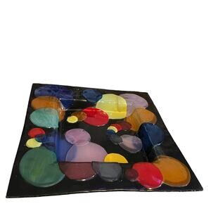 Modernist Art Glass Tray